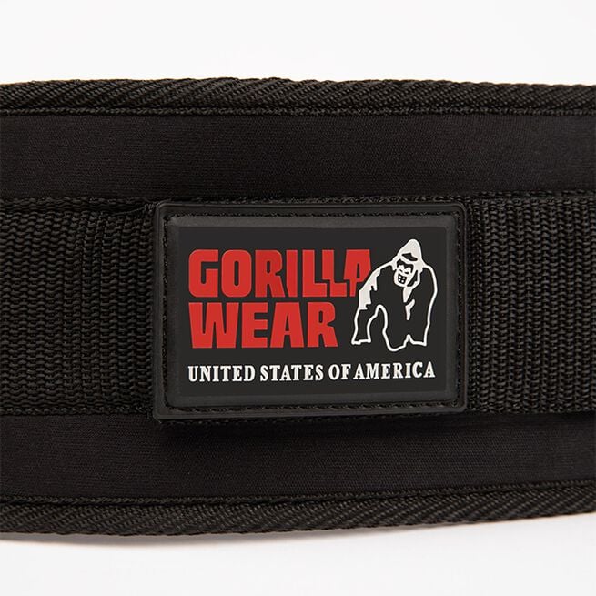 Gorilla Wear Gear 4 Inch Lyftarbälte Dam Svart Large