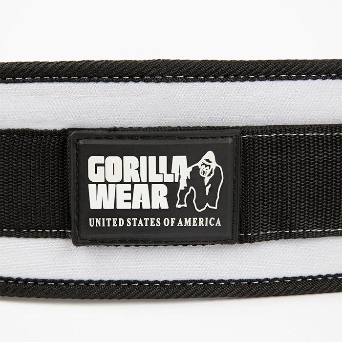 Gorilla Wear Gear 4 Inch Lyftarbälte Dam Svart/Vit