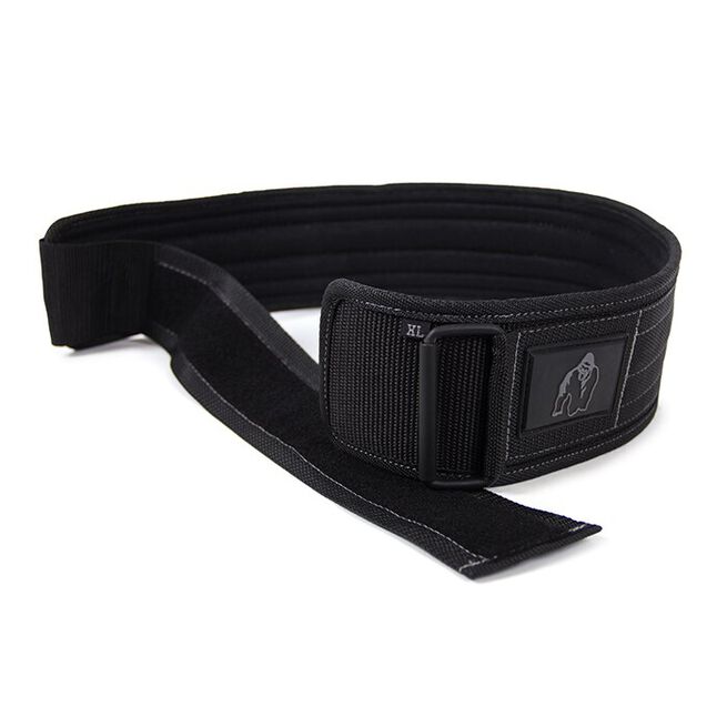 Gorilla Wear Gear 4 Inch Lyftarbälte Nylon Svart