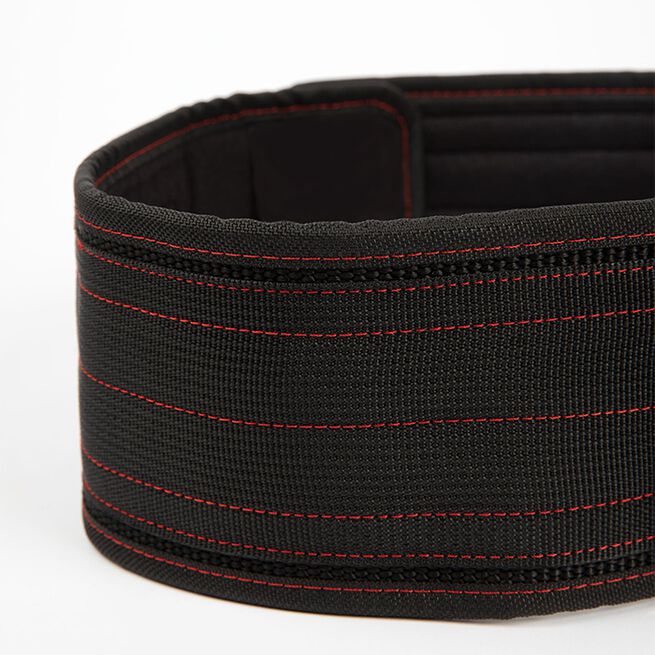 Gorilla Wear Gear 4 Inch Lyftarbälte Nylon Svart/Röd