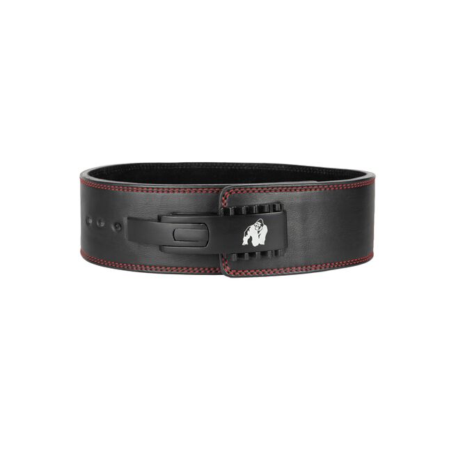 Gorilla Wear Gear 4 Inch Premium Lever Belt, Black