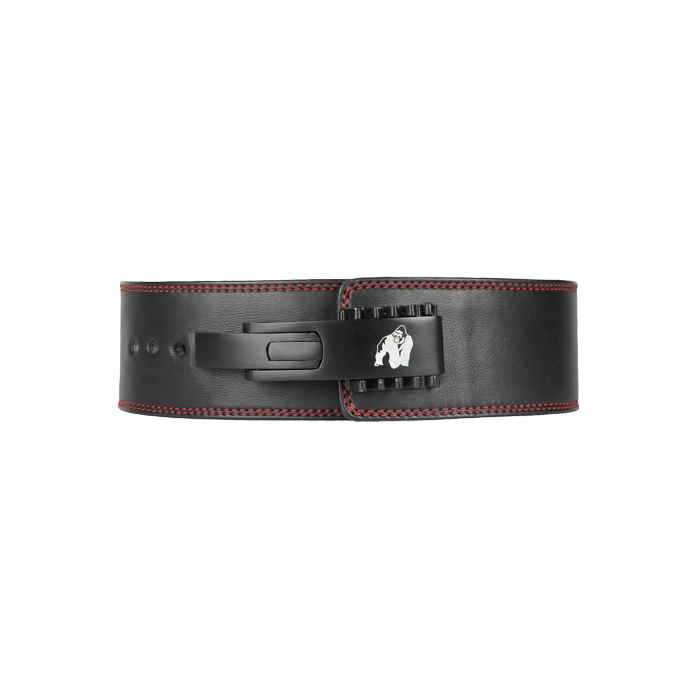 Gorilla Wear Gear 4 Inch Premium Lever Belt, Black