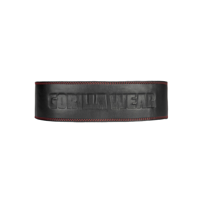 Gorilla Wear Gear 4 Inch Premium Lever Belt, Black