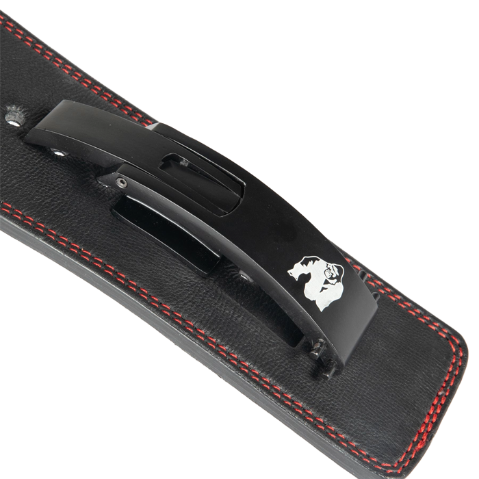 Gorilla Wear Gear 4 Inch Premium Lever Belt, Black
