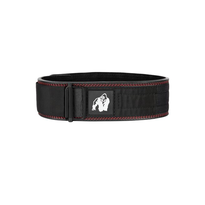 Gorilla Wear Gear 4 Inch Premium Lifting Belt, Black