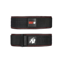 Gorilla Wear Gear 4 Inch Premium Lifting Belt, Black