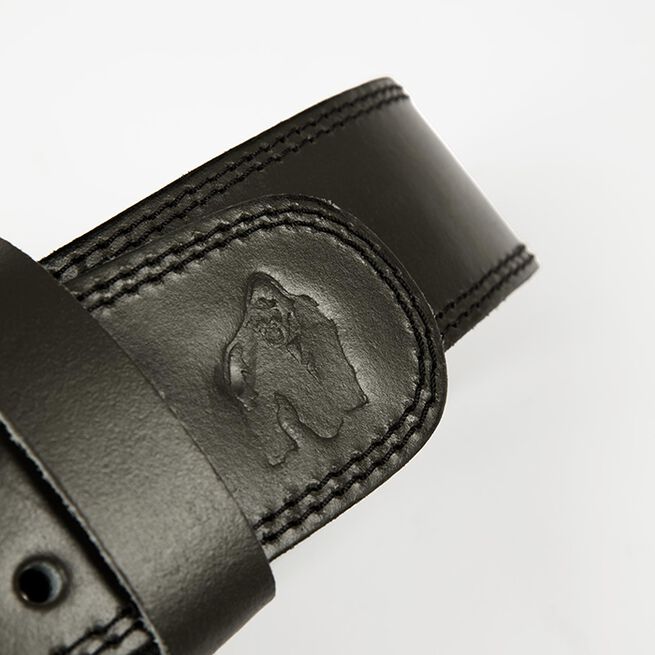 Gorilla Wear Gear 4 Inch Vadderat Lyftarbälte Läder Militärgrön