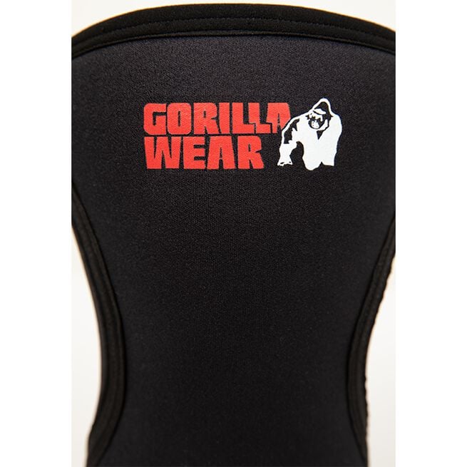 Gorilla Wear Gear 5 MM Knäskydd Svart