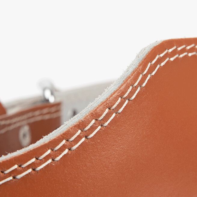 Gorilla Wear Gear 6 Inch Vadderat Lyftarbälte Läder Brun