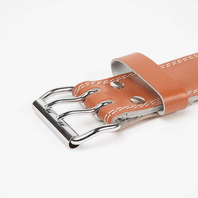 Gorilla Wear Gear 6 Inch Vadderat Lyftarbälte Läder Brun