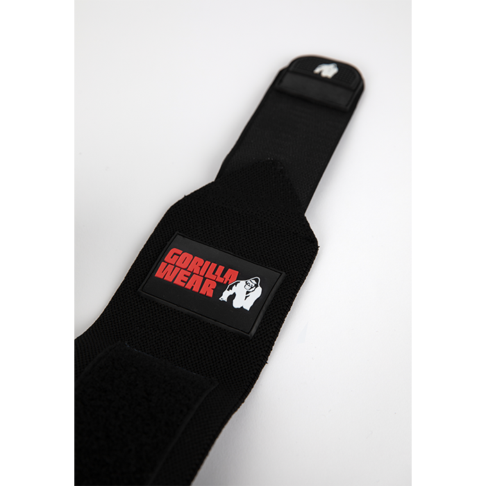 Gorilla Wear Gear Armbågsskydd Wraps Svart 1,2 m