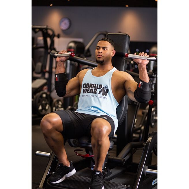 Gorilla Wear Gear Armbågsskydd Wraps Svart 1,2 m