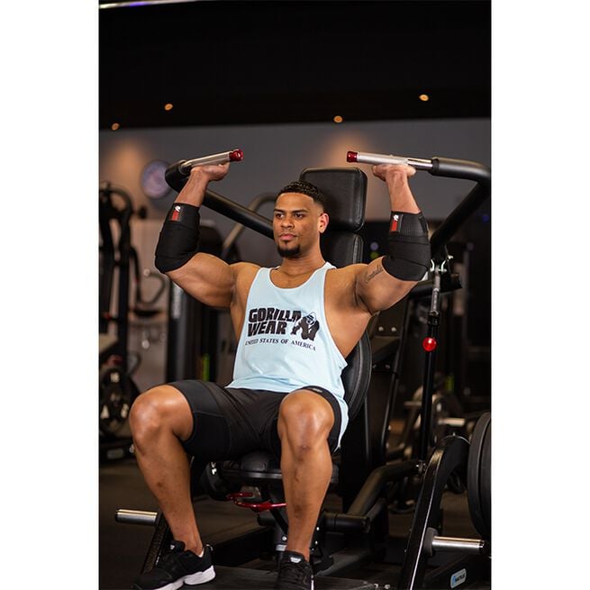 Gorilla Wear Gear Armbågsskydd Wraps Svart 1,8 m