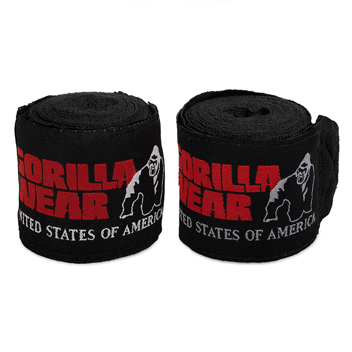 Gorilla Wear Gear Boxningslindor Svart