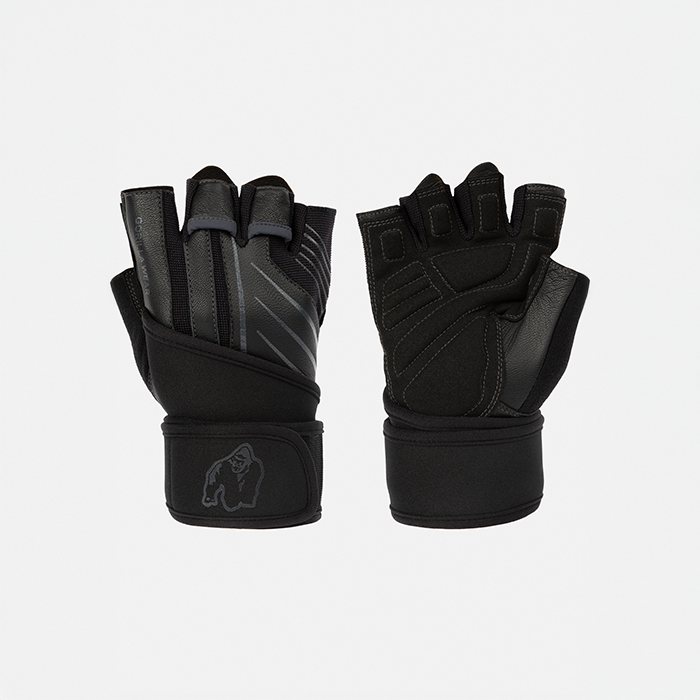Gorilla Wear Gear Dallas Handledsstöd Handskar 2.0 Svart Grå M