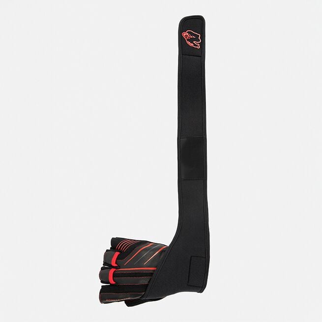 Gorilla Wear Gear Dallas Handledsstöd Handskar 2.0 Svart Röd XX-large