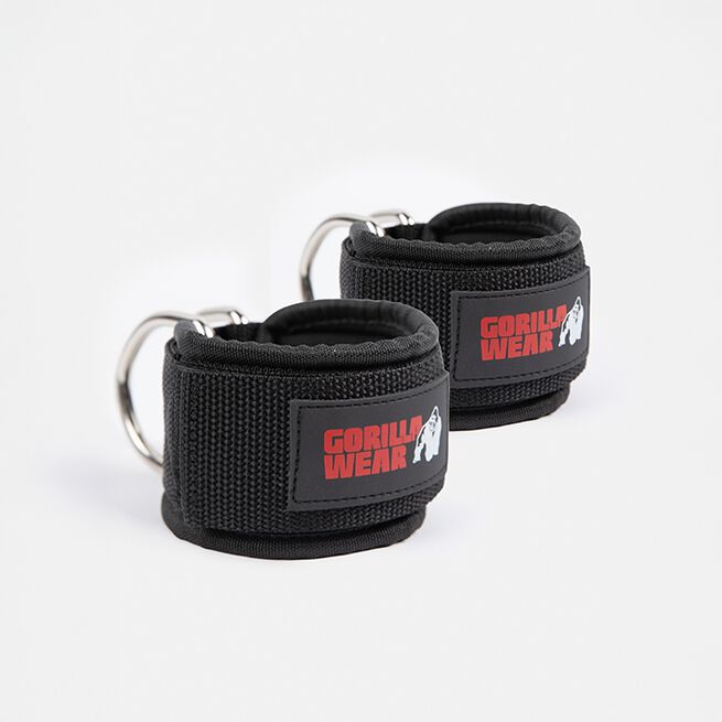Gorilla Wear Gear Fotledsremmar Svart