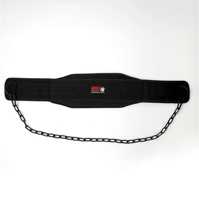 Gorilla Wear Gear GW Dipsbälte Nylon Svart