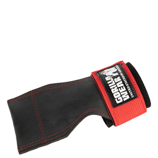 Gorilla Wear Gear Lifting Grips Svart/Röd