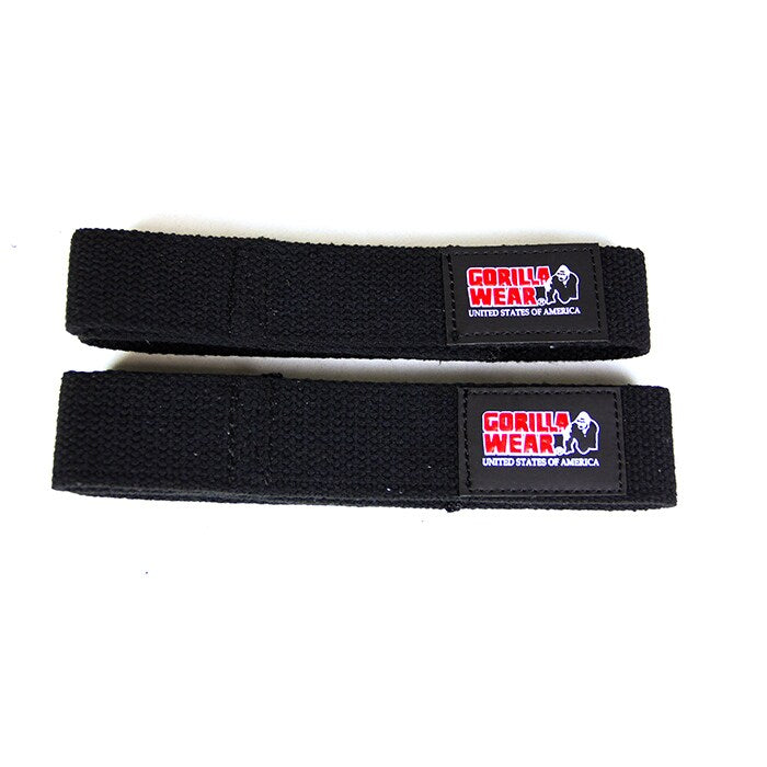 Gorilla Wear Gear Lifting Straps Svart