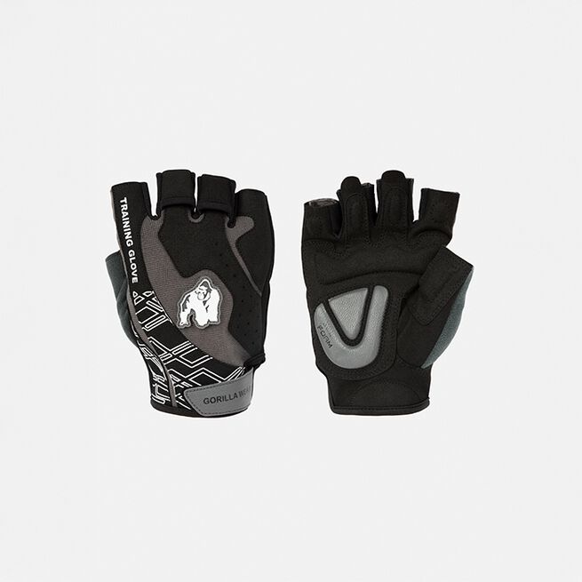 Gorilla Wear Gear Mitchell Träningshandskar 2.0 Svart Grå