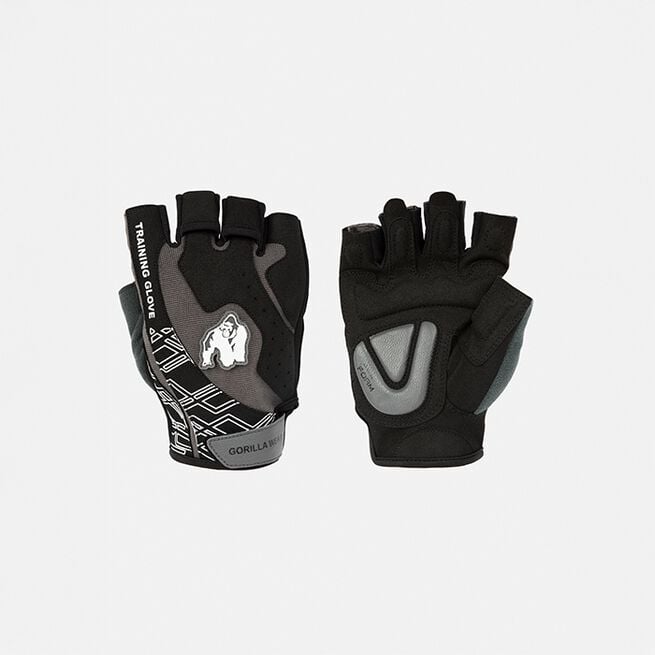 Gorilla Wear Gear Mitchell Träningshandskar 2.0 Svart Grå