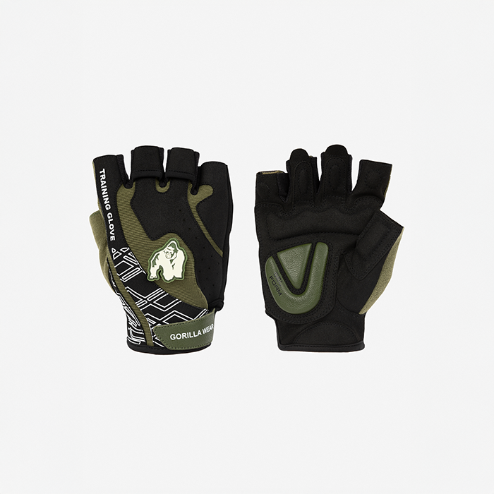 Gorilla Wear Gear Mitchell Träningshandskar 2.0 Svart Grön XL