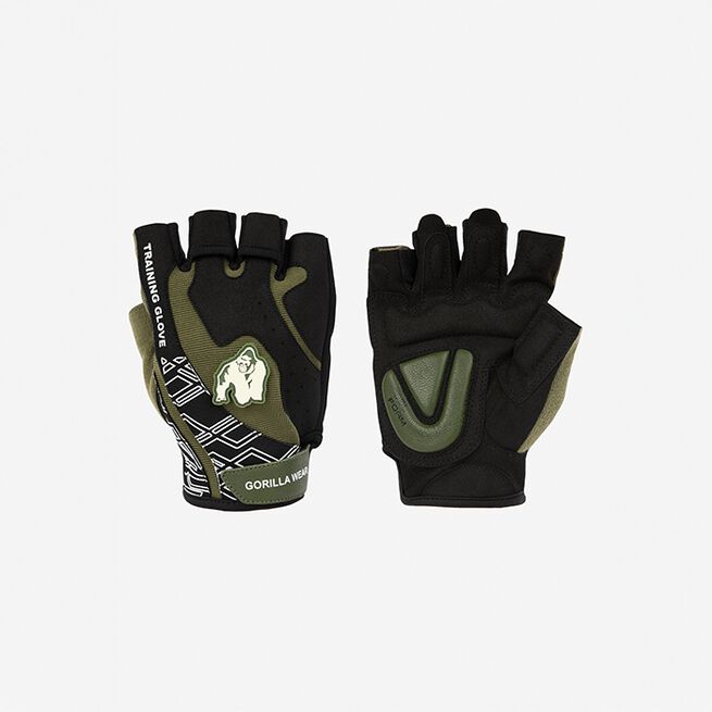 Gorilla Wear Gear Mitchell Träningshandskar 2.0 Svart Grön L