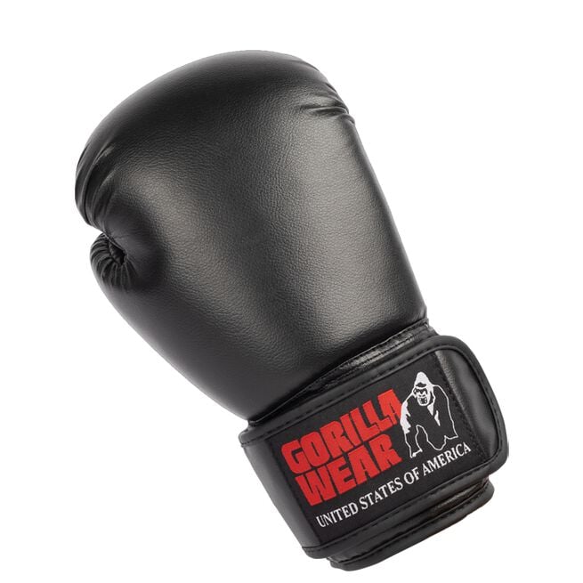 Gorilla Wear Gear Mosby Boxningshandskar, Svart 12 oz