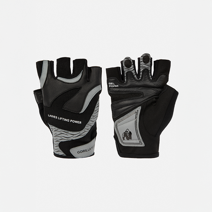 Gorilla Wear Gear Womens Fitness Handskar 2.0 Svart Grå L
