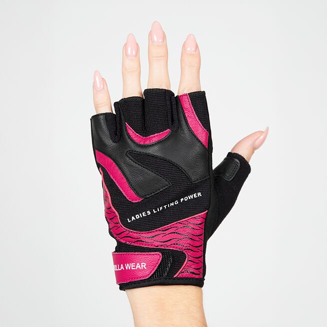 Gorilla Wear Gear Womens Fitness Handskar 2.0 Svart Rosa