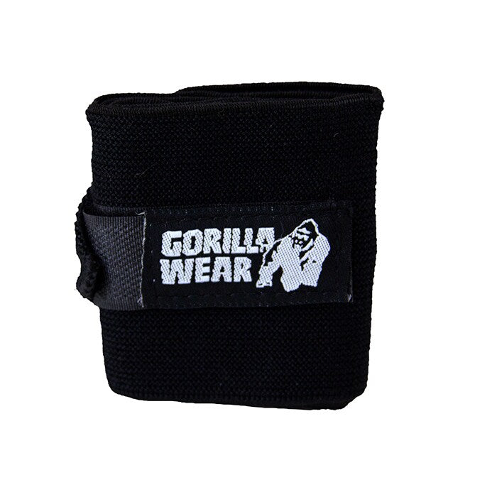 Gorilla Wear Gear Wrist Wraps Basic Svart