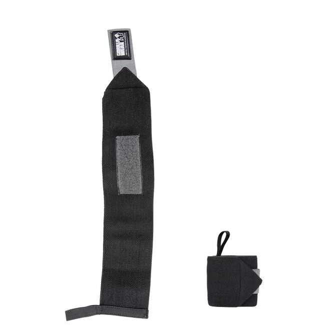 Gorilla Wear Gear Wrist Wraps Basic Svart/Grå