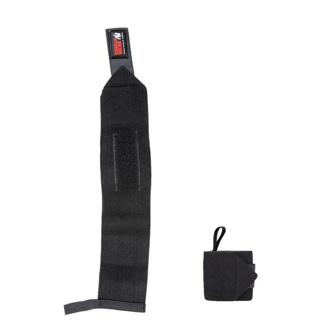 Gorilla Wear Gear Wrist Wraps Basic Svart/Röd