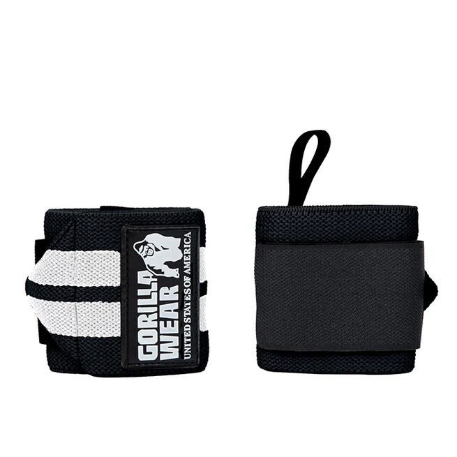 Gorilla Wear Gear Wrist Wraps Pro Svart/Vit