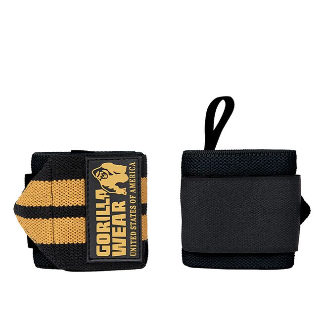Gorilla Wear Gear Wrist Wraps Pro Svart/Guld