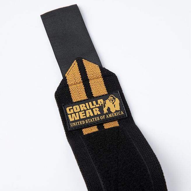 Gorilla Wear Gear Wrist Wraps Pro Svart/Guld