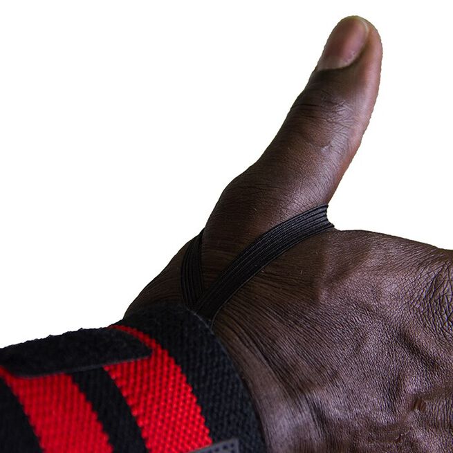 Gorilla Wear Gear Wrist Wraps Pro Svart/Röd