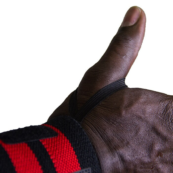 Gorilla Wear Gear Wrist Wraps Pro Svart/Röd