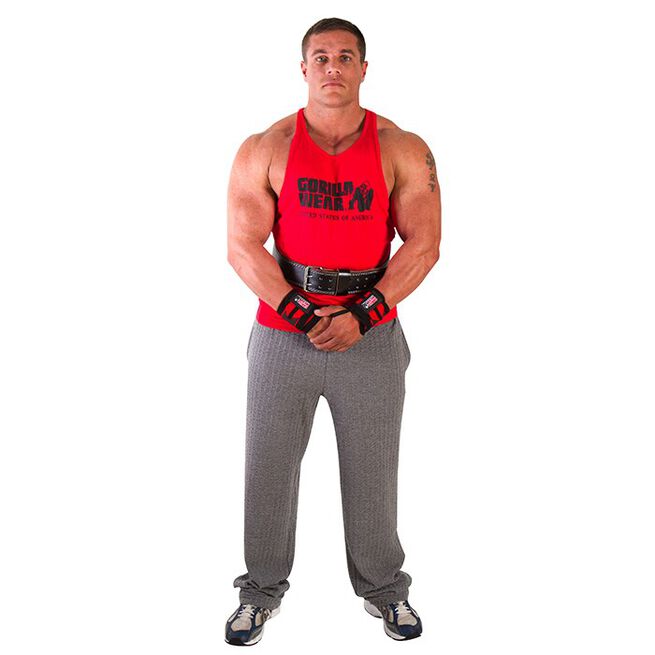 Gorilla Wear Gear Wrist Wraps Pro Svart/Röd