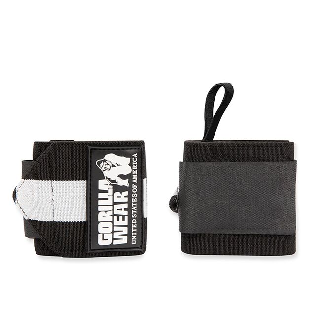 Gorilla Wear Gear Wrist Wraps Ultra Svart/Grå