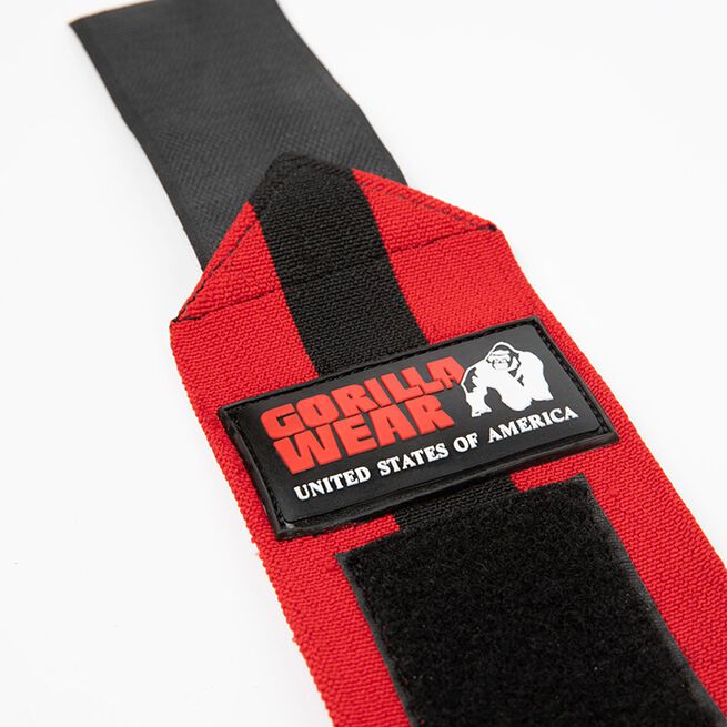 Gorilla Wear Gear Wrist Wraps Ultra Svart/Röd