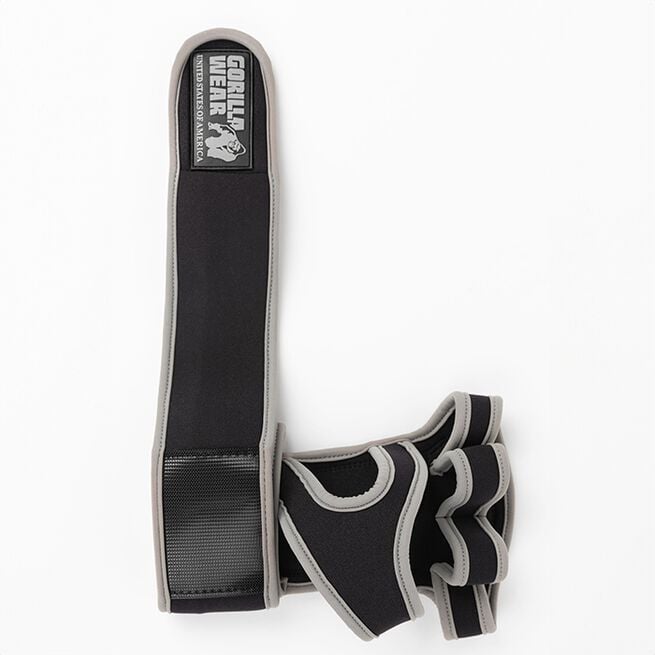 Gorilla Wear Gear Yuma Tyngdlyftningshandskar Svart/Grå