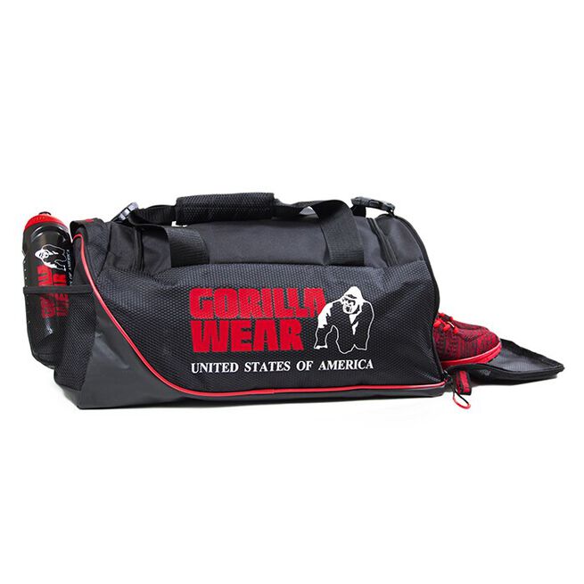 Gorilla Wear Jerome Gymväska Svart/Röd