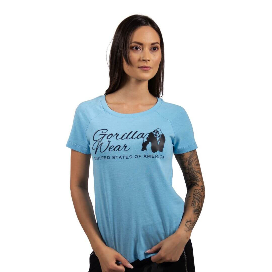 Gorilla Wear Lodi T-shirt Light Blue