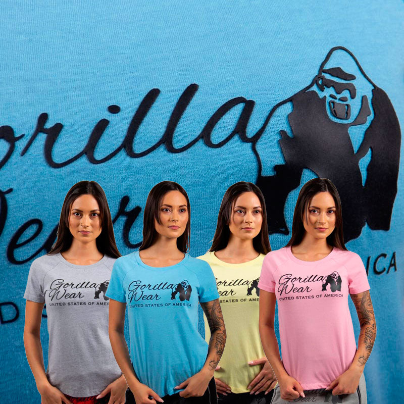 Gorilla Wear Lodi T-shirt Light Grey
