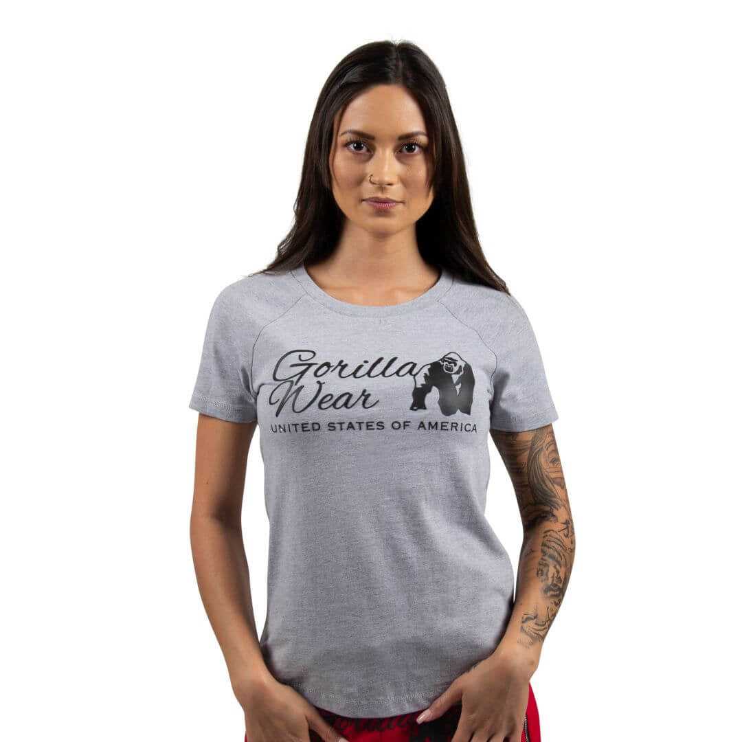 Gorilla Wear Lodi T-shirt Light Grey