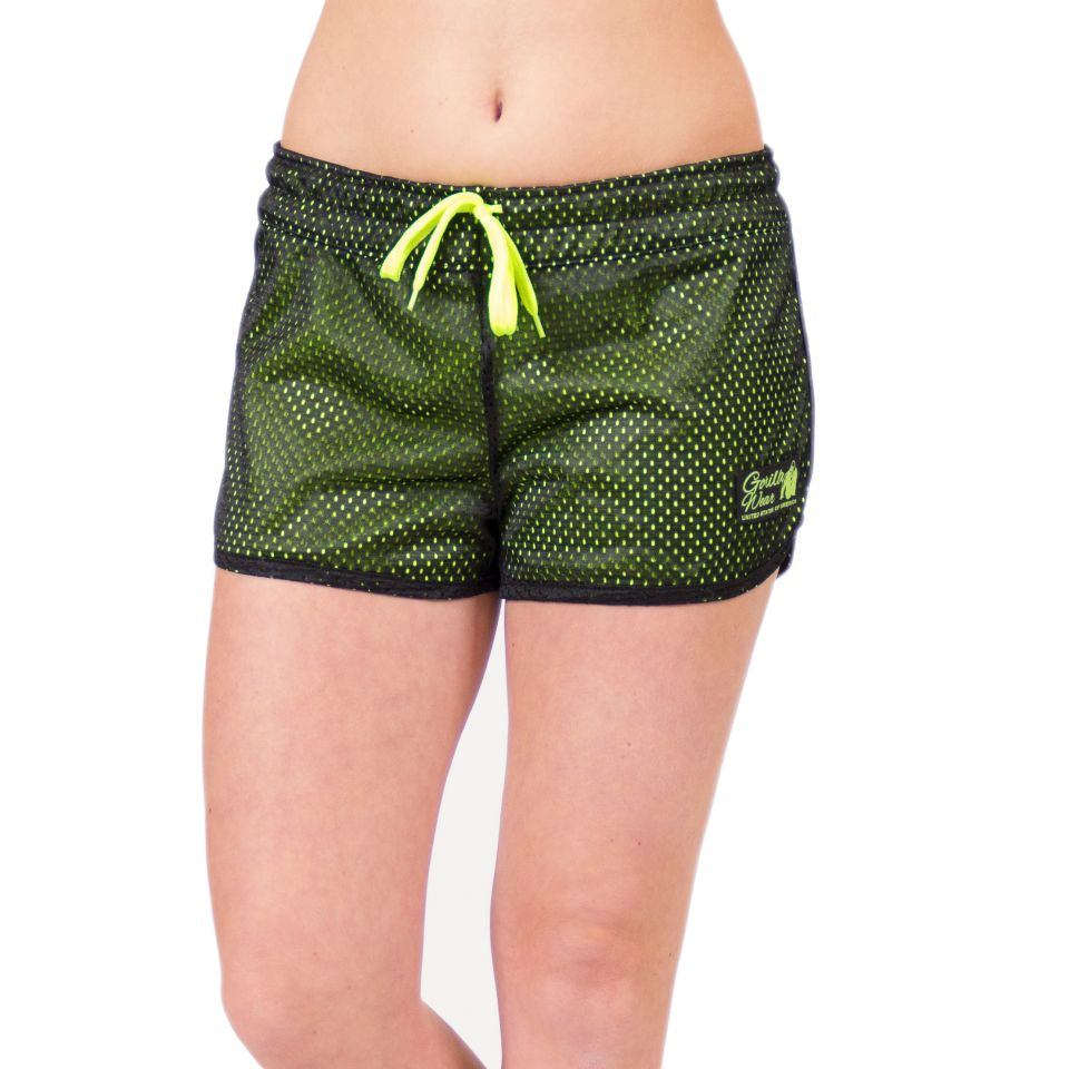 Gorilla Wear Madison Reversible Shorts Black/Neon Lime