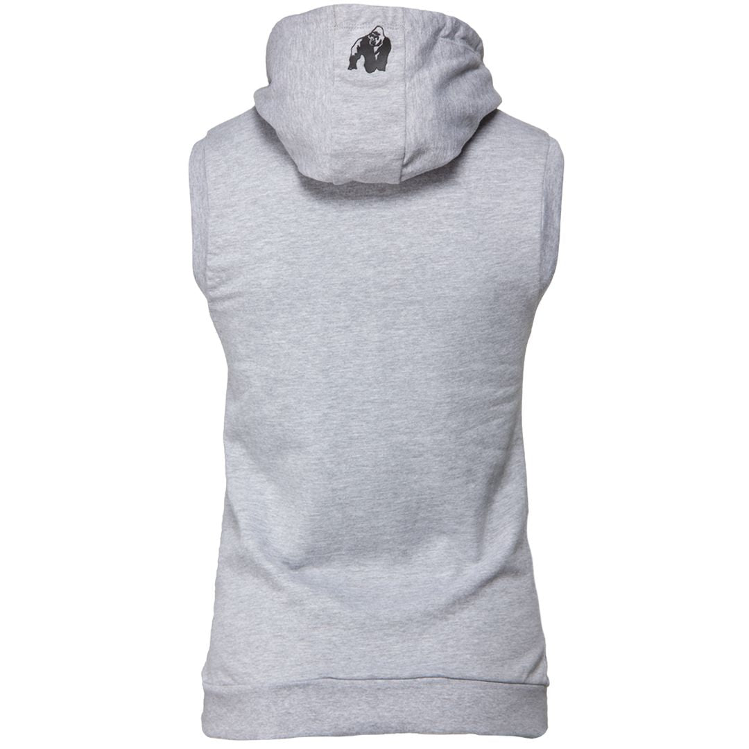 Gorilla Wear Selma Sleeveless Hoodie Grey