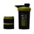 Gorilla Wear Shaker 2 Go Svart/Grön 500 ml + 130 ml x 2